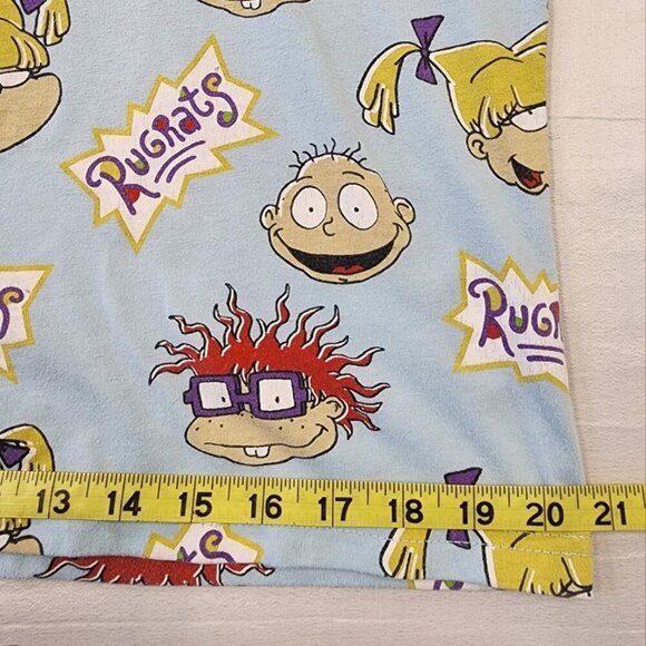 Nickelodeon Rugrats Men's Light Blue Graphic T-Shirt, Size Medium - Picture 5 of 8